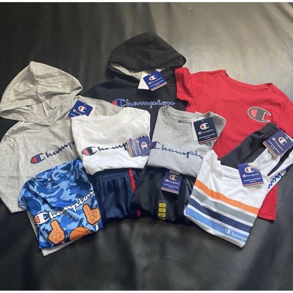 NWT Champion Hoodies & Activewear Bundle Boys Size 5